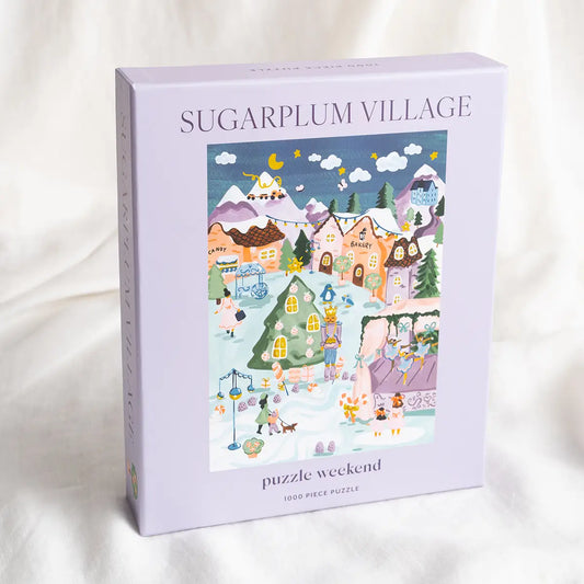 sabina fenn puzzle sugarplum village from puzzle weekend