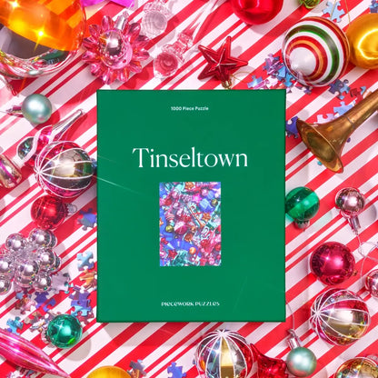 piecework tinseltown holiday puzzle