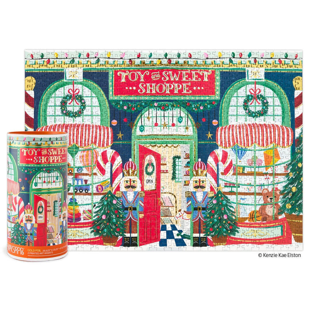 WerkShoppe Toy & Sweet Shoppe Christmas Puzzle