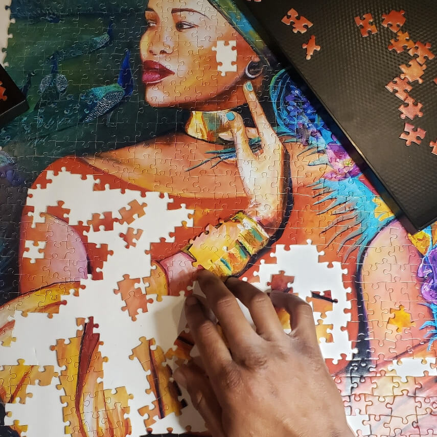 unified pieces puzzle - the queen