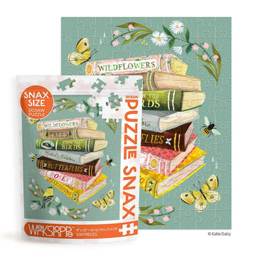 Nature’s Bestsellers - Werkshoppe Mini Puzzle - Katie Daisy Puzzle