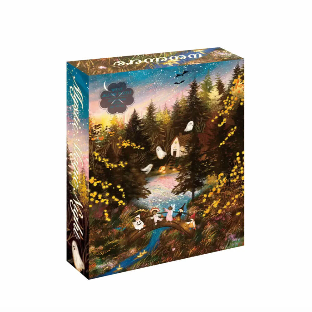 Mystic Magic Night Halloween Puzzle by Weve