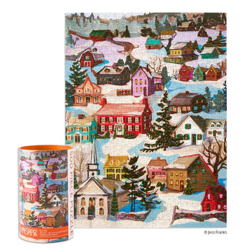 Winter Village 500 Piece Christmas Puzzle