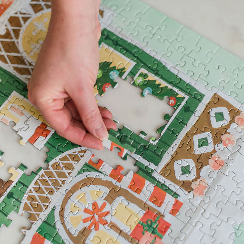 1canoe2 gingerbread christmas puzzle