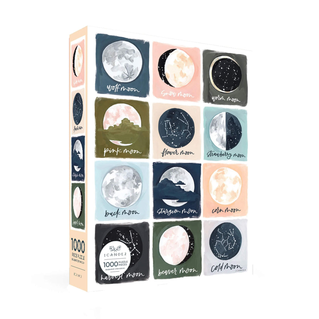 1canoe2 puzzle - painted moons