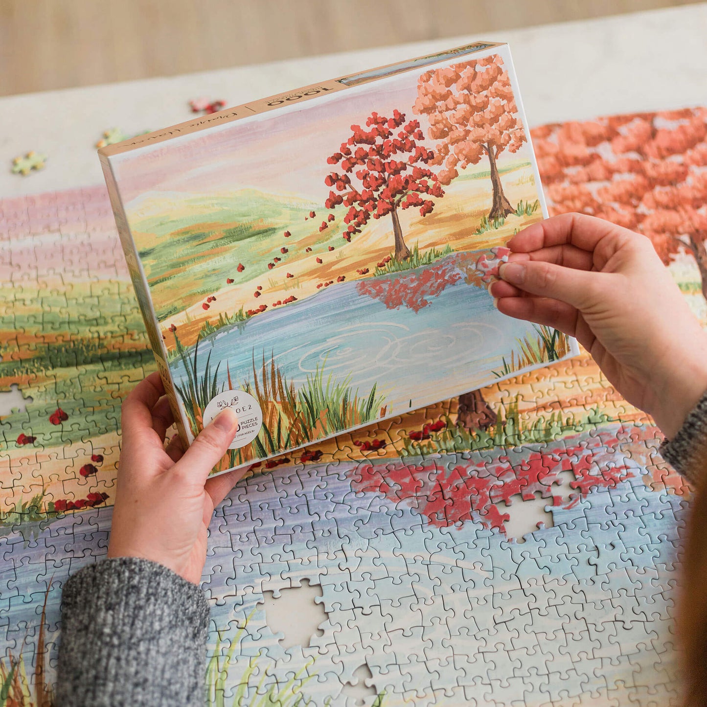 1canoe2 puzzle - prairie haven