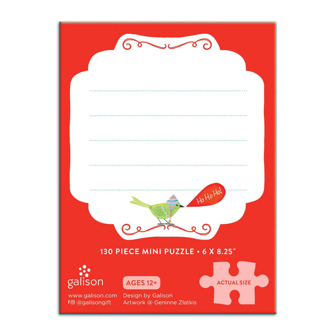 festive friends mini puzzle