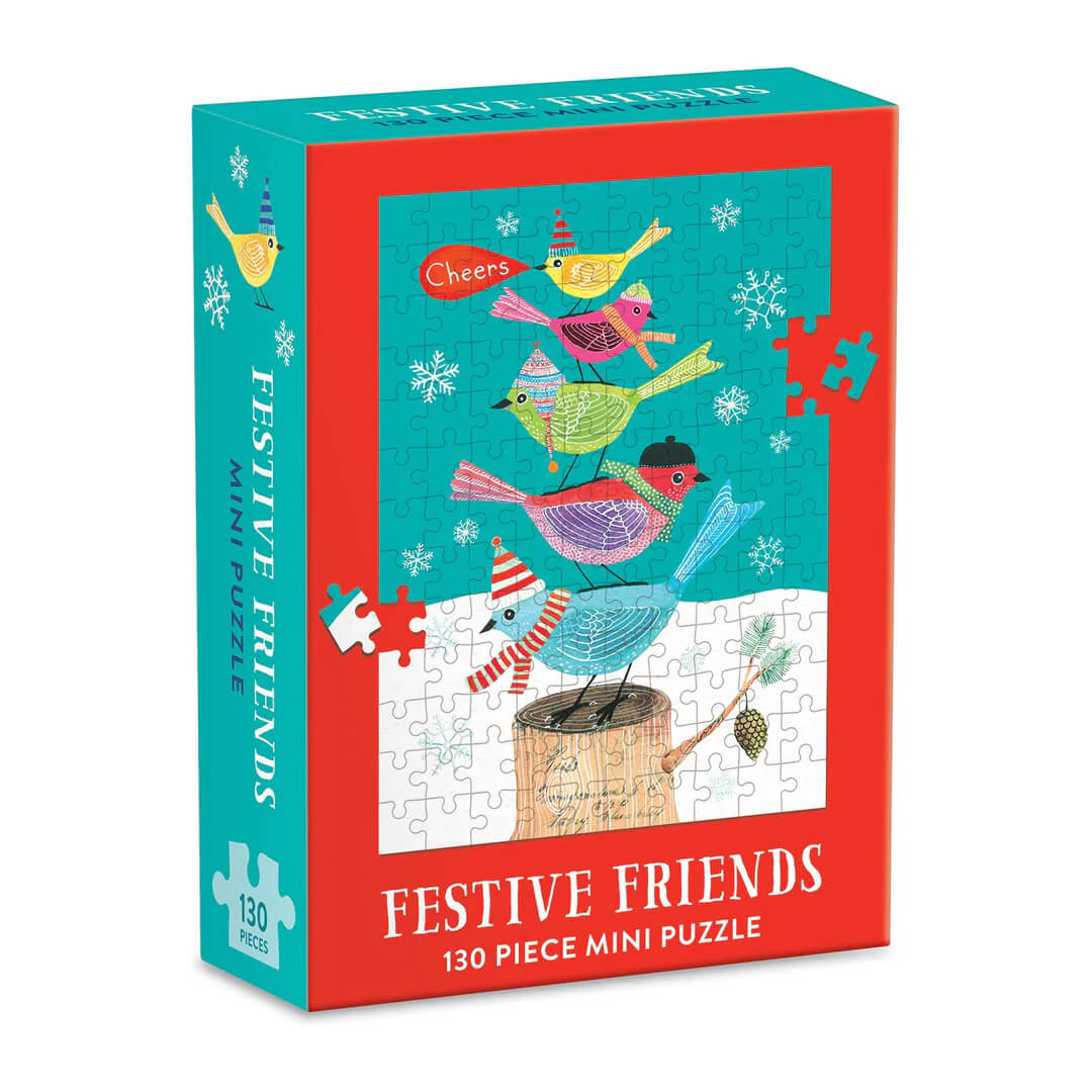 festive friends mini puzzle