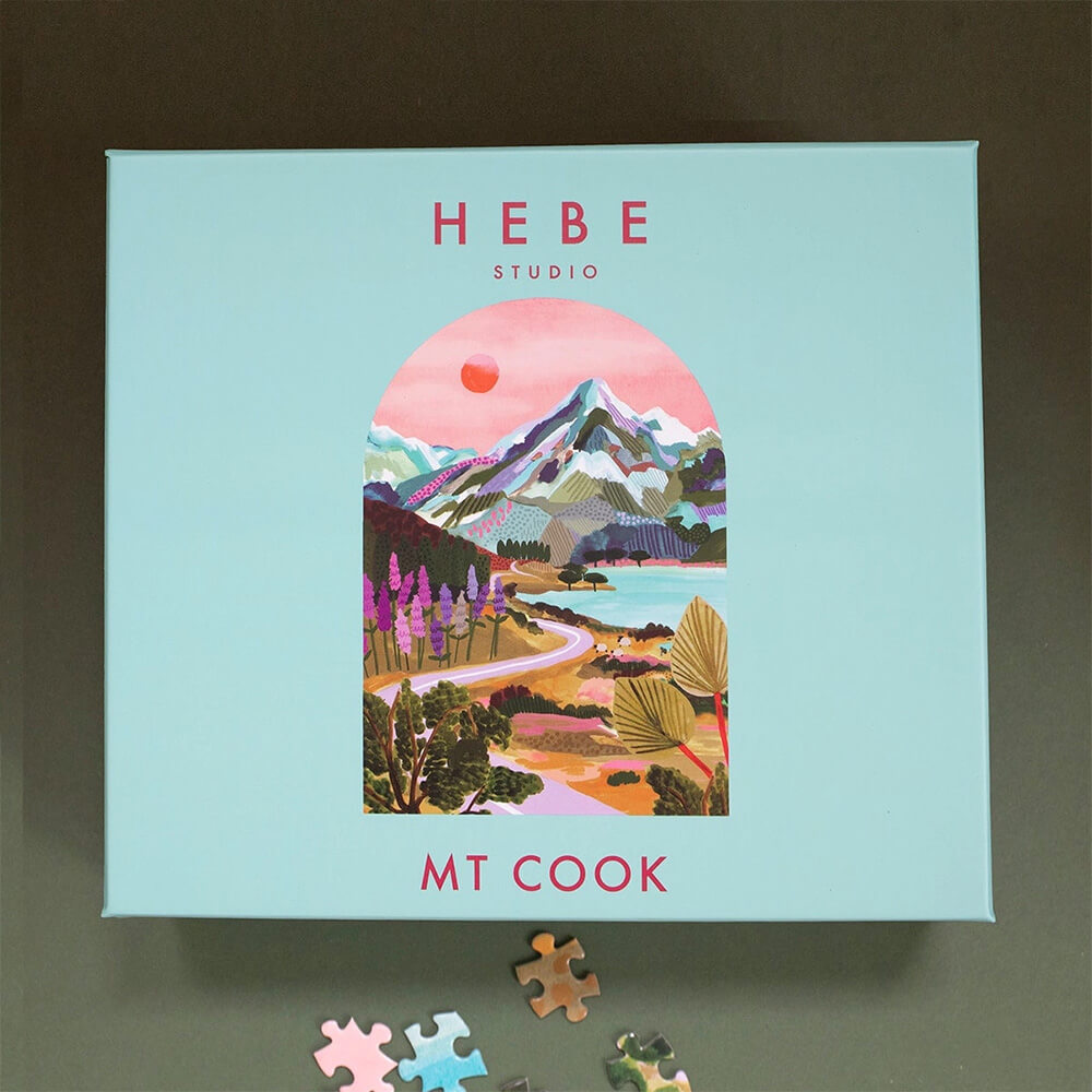 hebe studio puzzle - mt cook