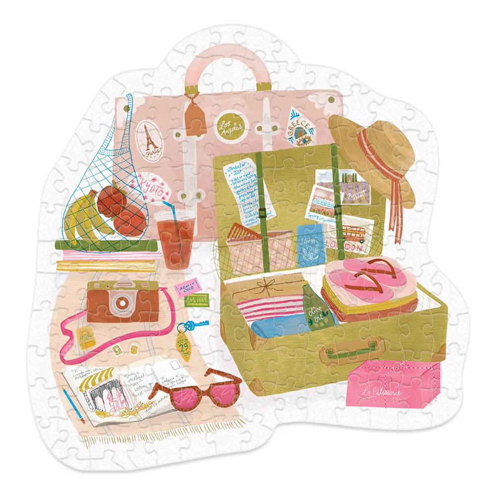 Packed to Wander Mini Puzzle - Lantern Press