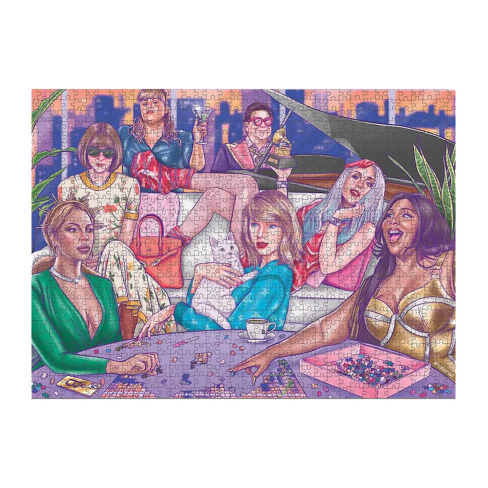 lizzo, beyonce, rebel wilson, elton john, anna wintor, lady gaga, taylor swift puzzle