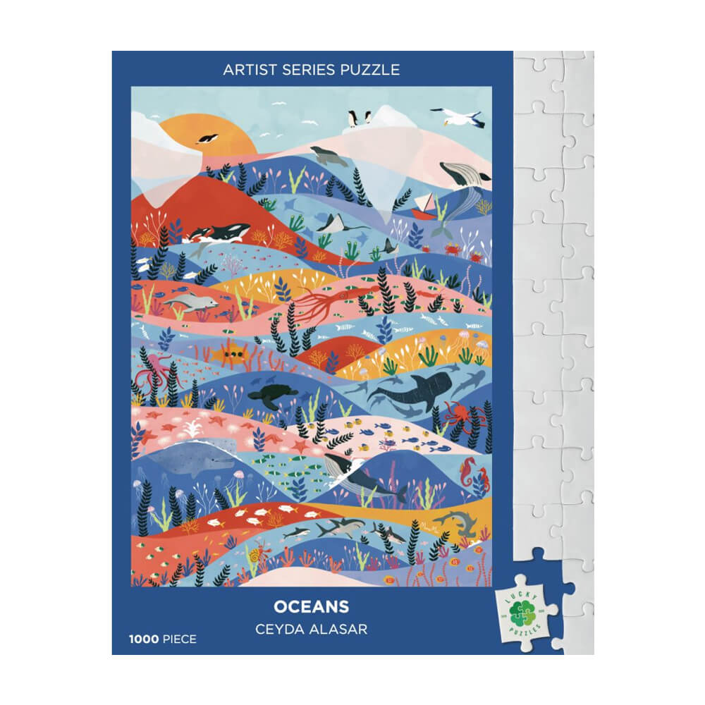 oceans lucky puzzle by gibbs smith