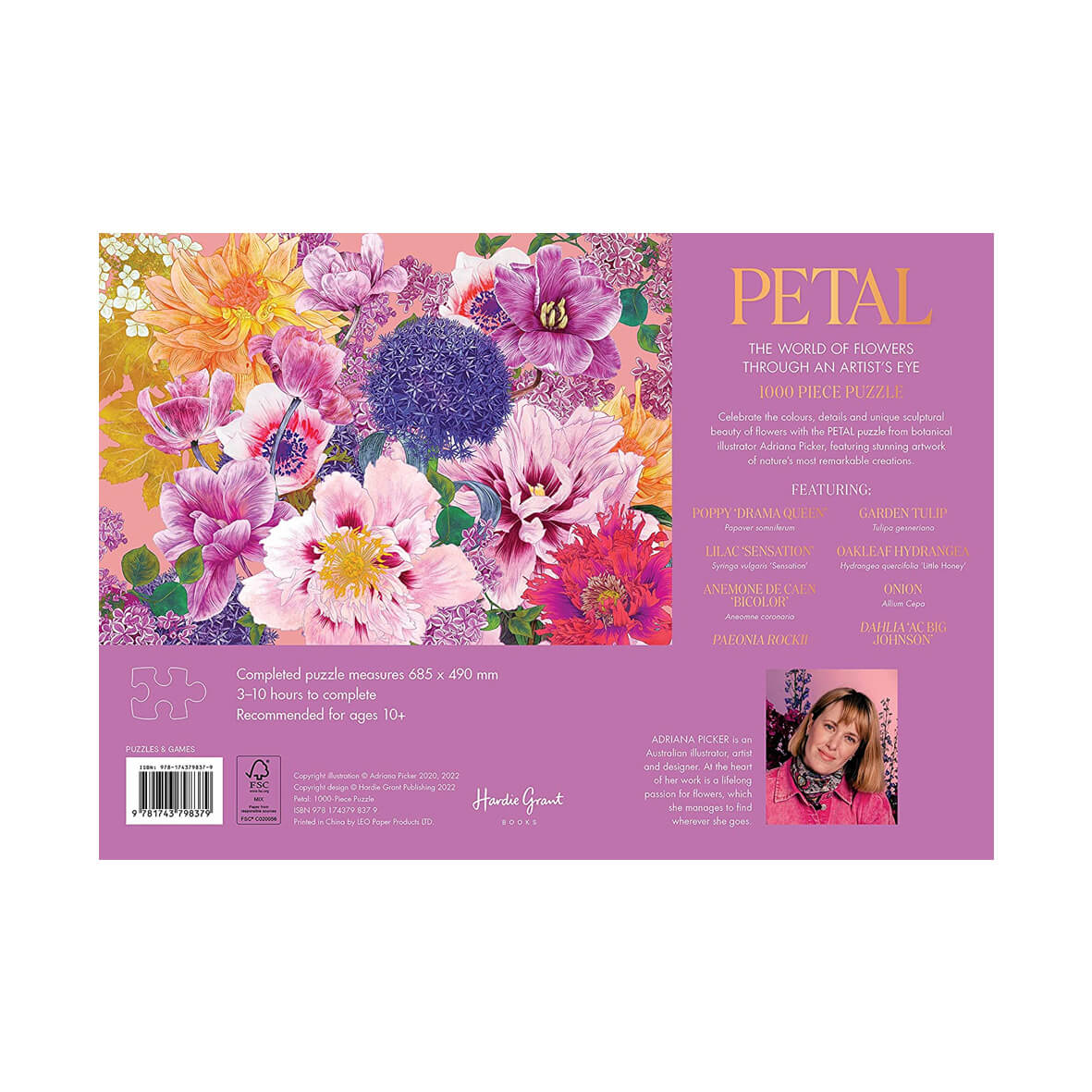 Petal Puzzle by Adriana Picker