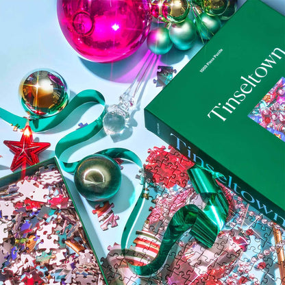 piecework tinseltown holiday puzzle