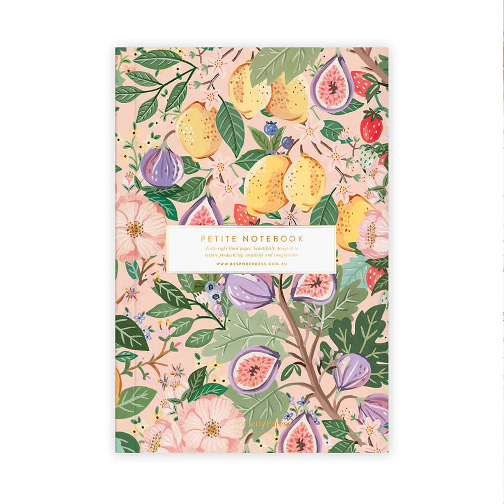 Petite Dot Grid Notebook • Summer Fruits