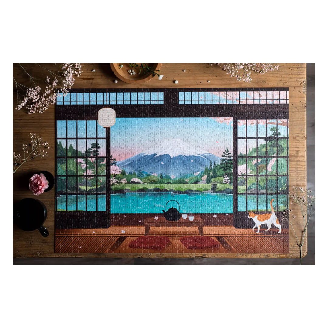 trevell tea house mini puzzle