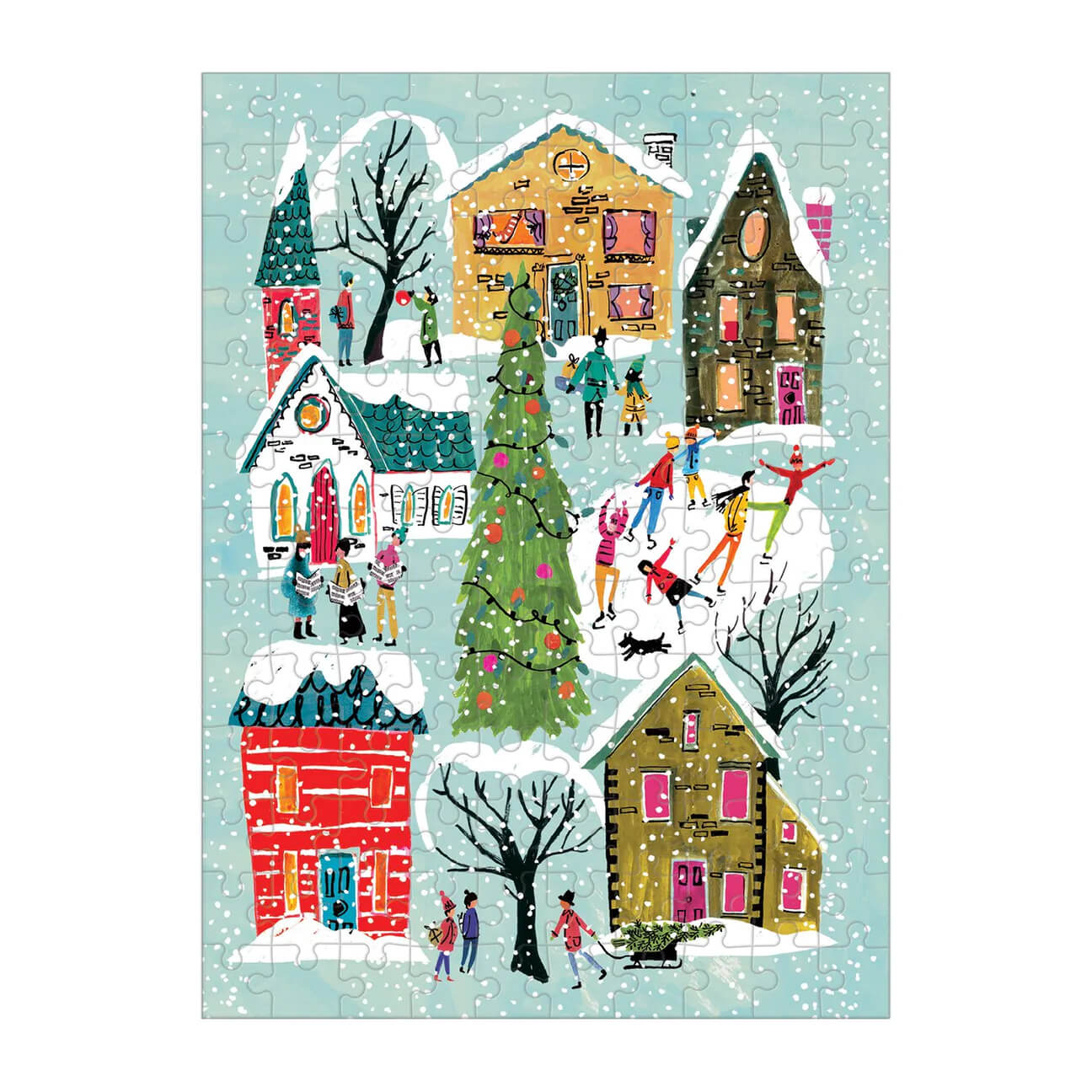 twinkle town mini christmas puzzle